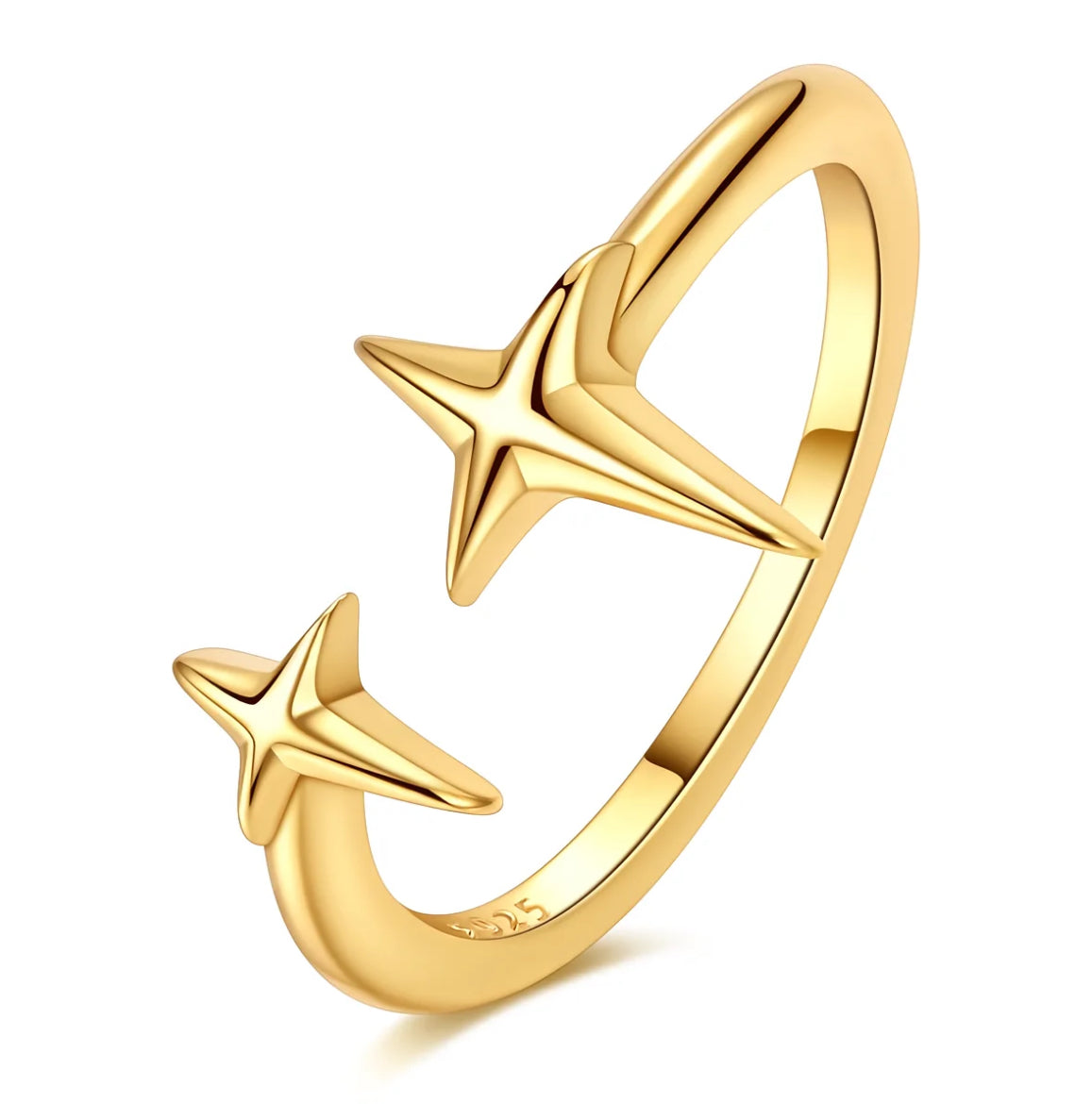 Ray & Evangeline Star Ring
