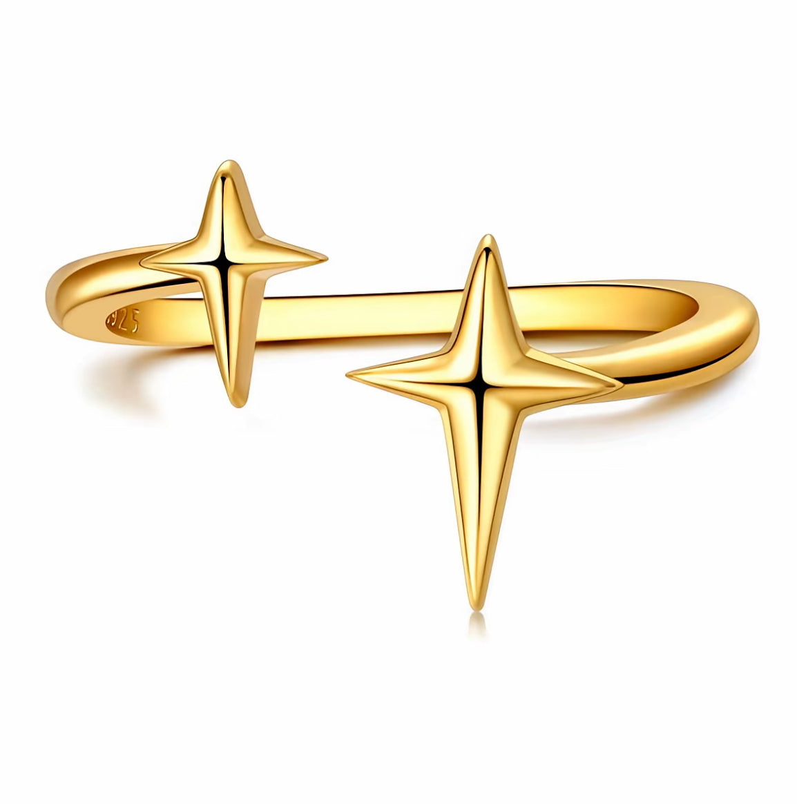 Ray & Evangeline Star Ring