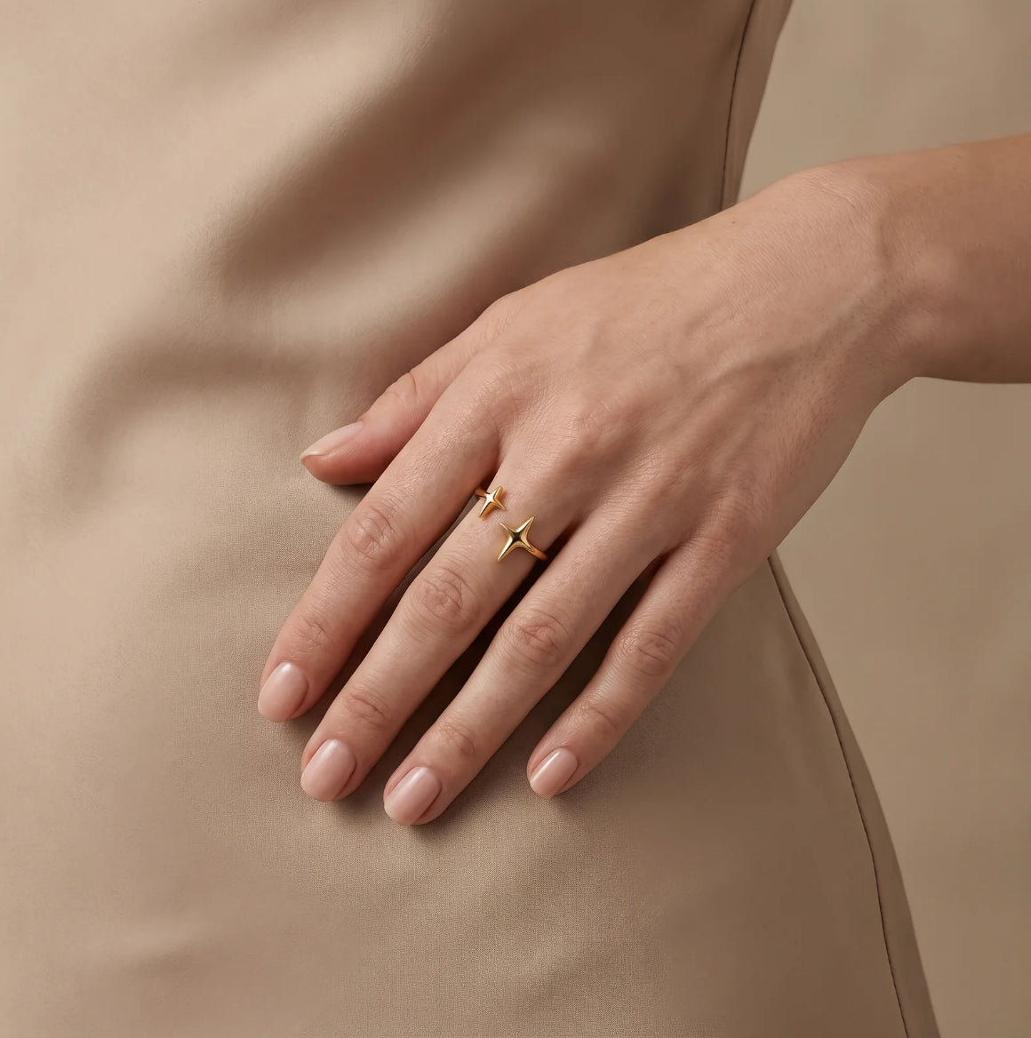 Ray & Evangeline Star Ring